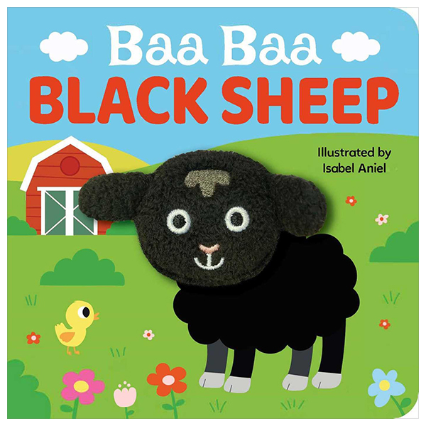 finger puppet book - baa baa black sheep