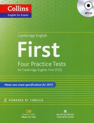 first four practice tests for cambridge english - first (tce+cd)