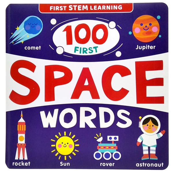 first stem learning: 100 first space words