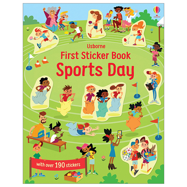 first sticker book sports day