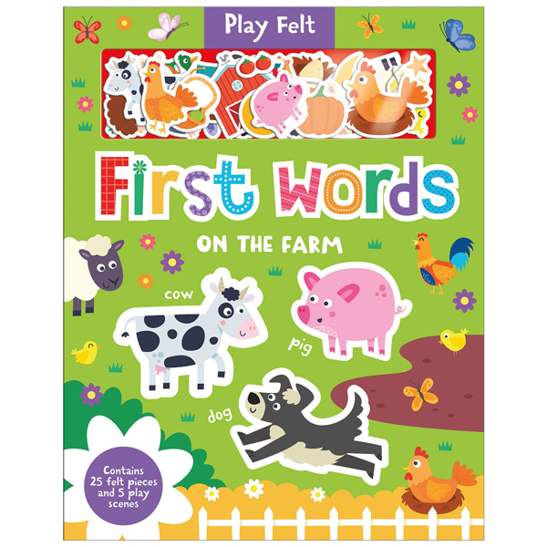 first words on the farm (play felt educational)