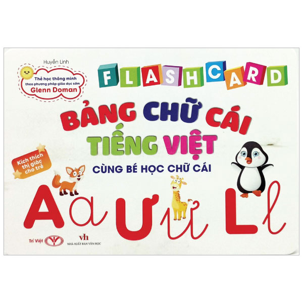 flashcard bảng chữ cái tiếng việt