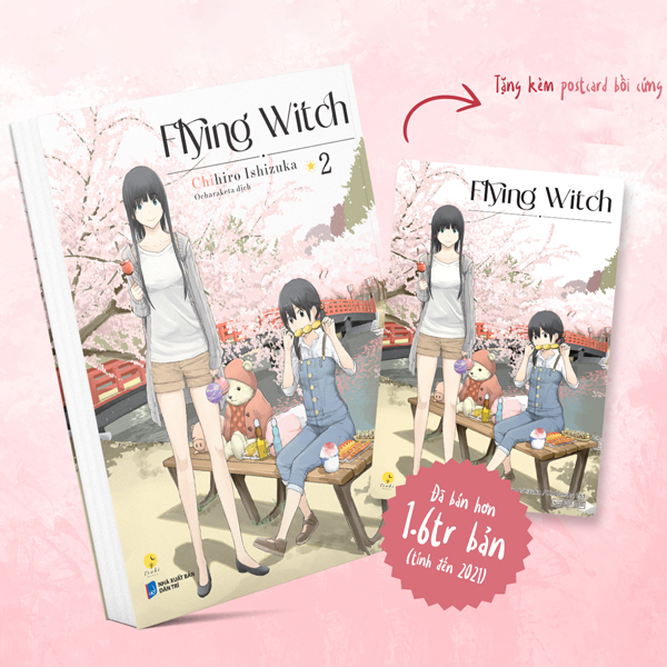 flying witch - tập 2 - bản đặc biệt - tặng kèm postcard