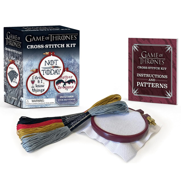 game of thrones cross-stitch kit