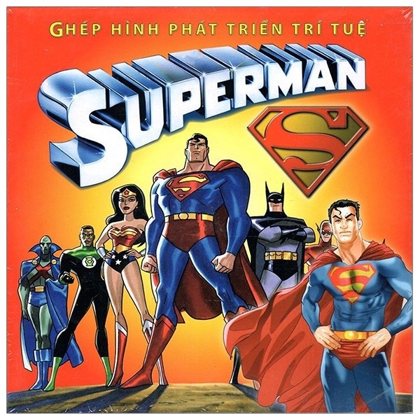 ghép hình phát triển trí tuệ - superman