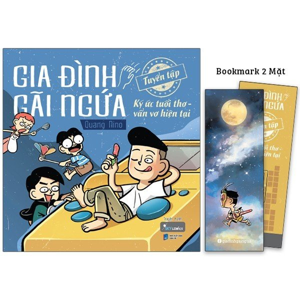 gia đình gãi ngứa: tuyển tập ký ức tuổi thơ - vẩn vơ hiện tại - tặng kèm bookmark 2 mặt (tái bản 2023)