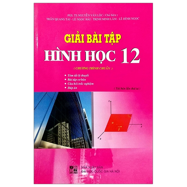 giải bài tập hình học lớp 12 (chương trình chuẩn)