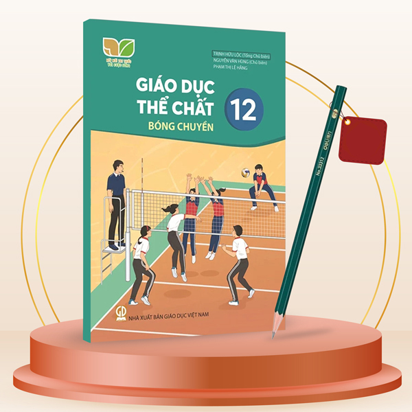 Giáo Dục Thể Chất 12 - Bóng Chuyền (Kết Nối) (Chuẩn) - Kèm Bút Chì 2B Deli 33312-2B