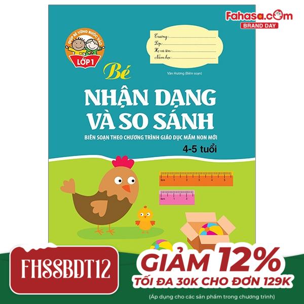 giúp bé vững bước vào lớp 1 - bé nhận dạng và so sánh (4-5 tuổi)