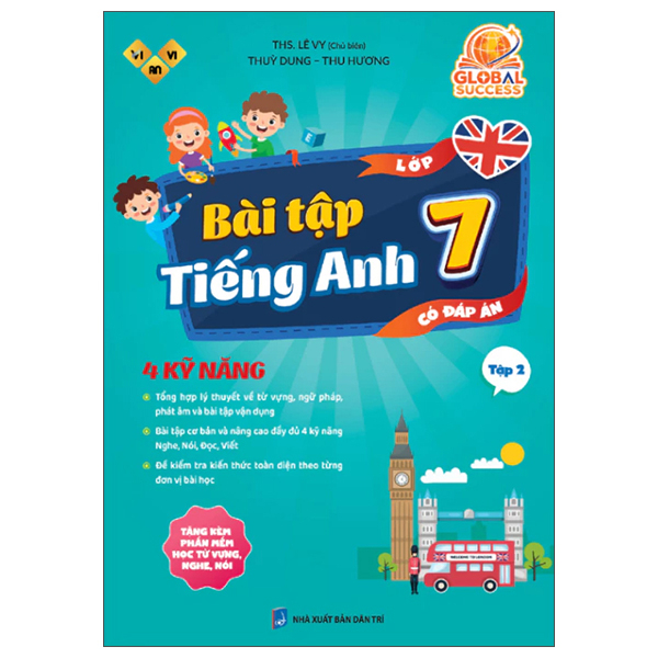 Global Success - Bài Tập Tiếng Anh 7 - 4 Kỹ Năng - Tập 2 (Có Đáp Án) (Tái Bản 2026)