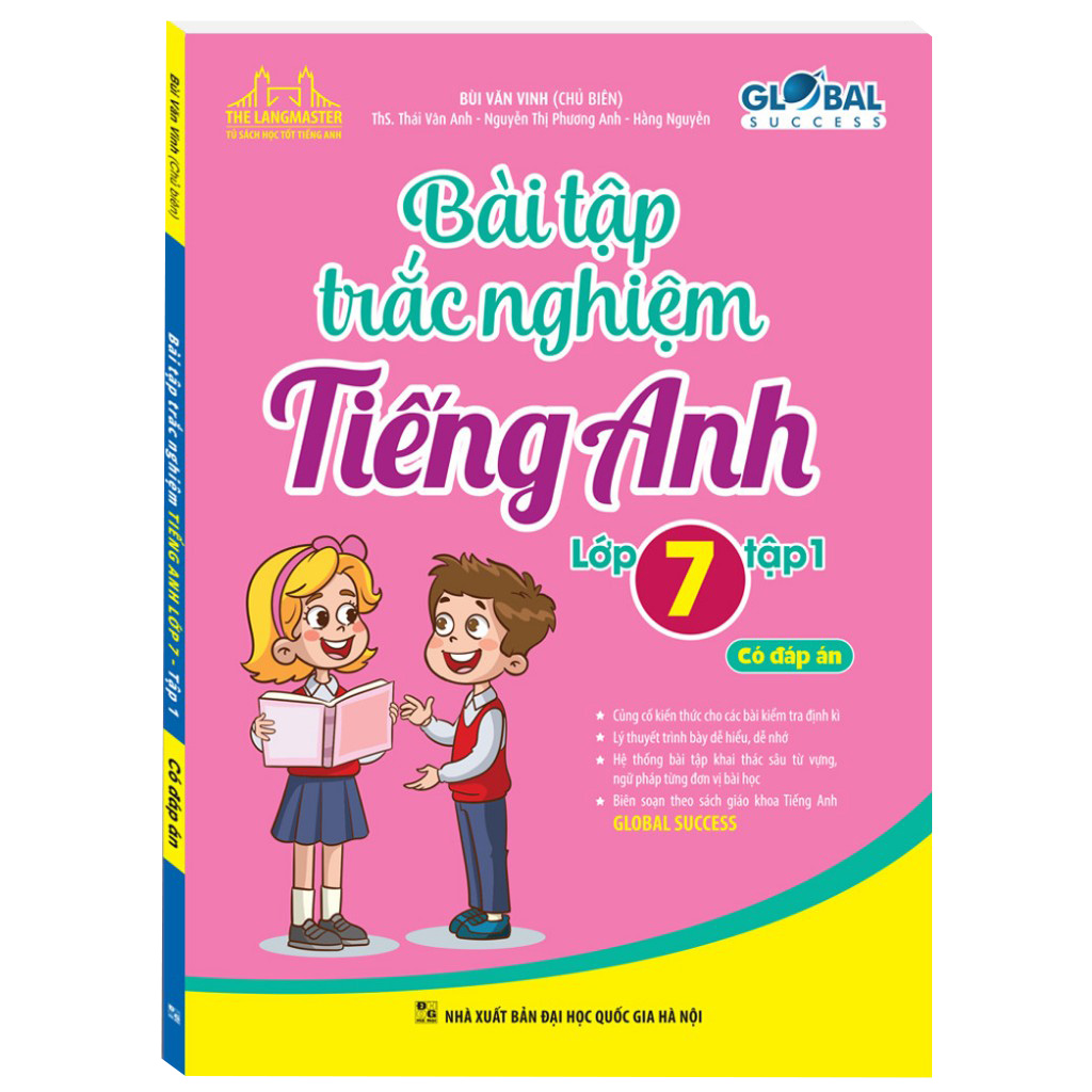 global success - bài tập trắc nghiệm tiếng anh lớp 7 - tập 1 (có đáp án)