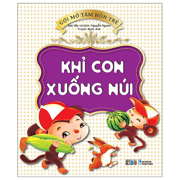 gợi mở tâm hồn trẻ - khỉ con xuống núi