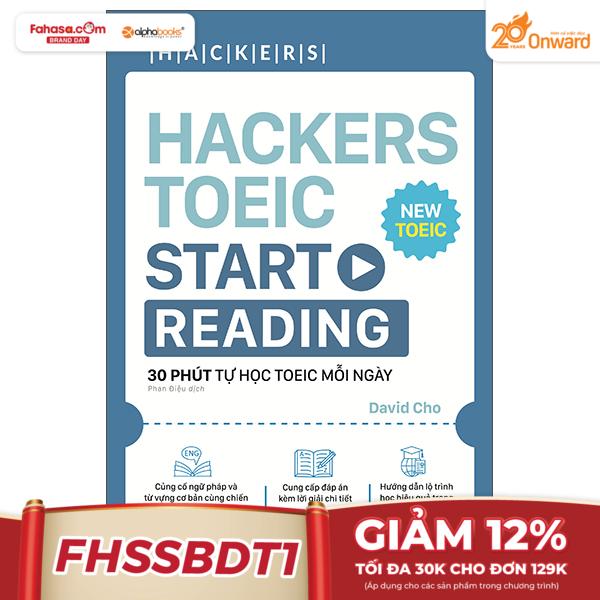 hackers toeic start reading - 30 phút tự học toeic mỗi ngày