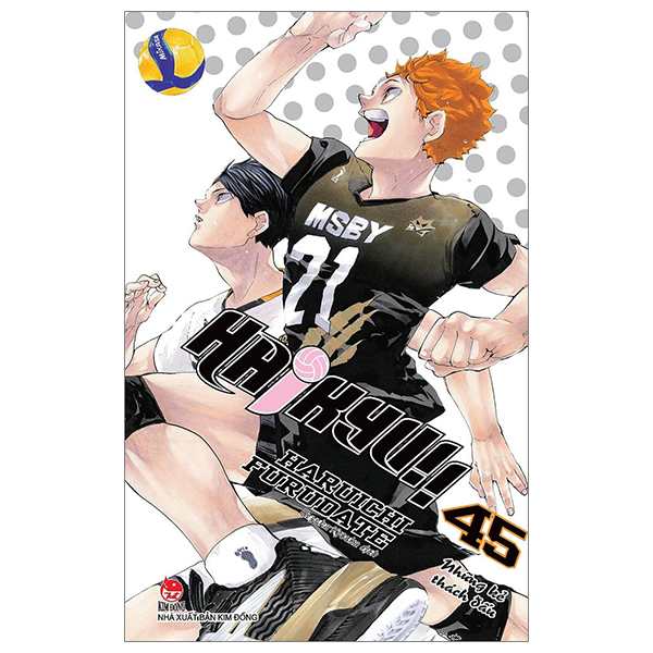 haikyu!! - tập 45 - những kẻ thách đấu (tái bản 2024)