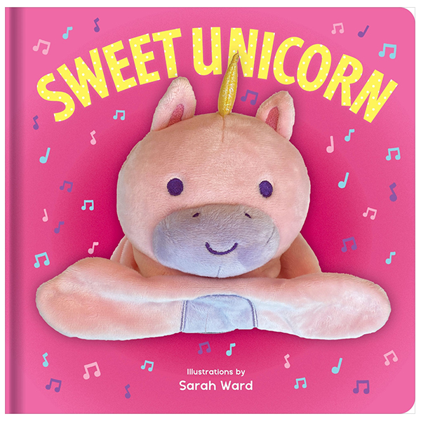 hand puppet book - unicorn