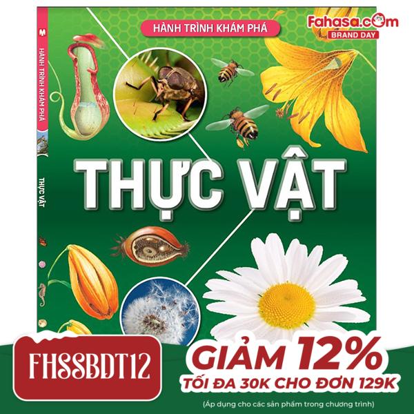 hành trình khám phá - thực vật - bìa cứng