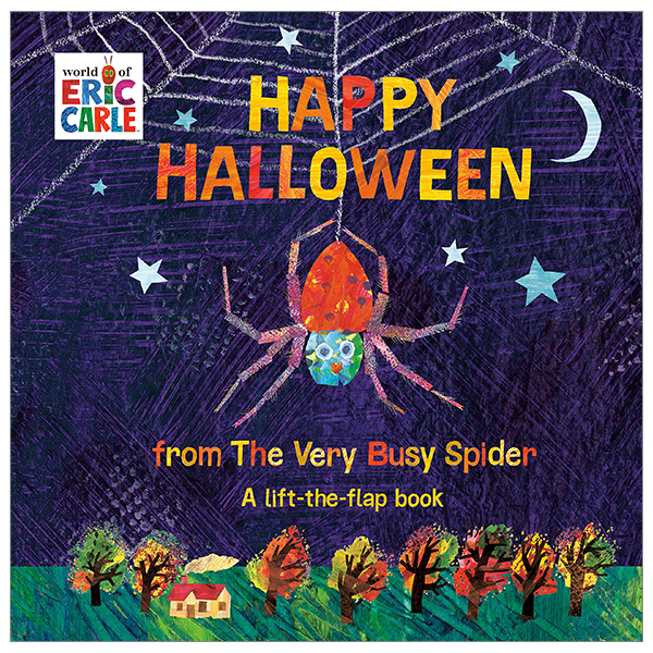 happy halloween from the very busy spider: a lift-the-flap book