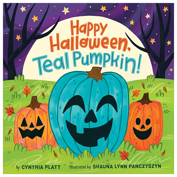 happy halloween, teal pumpkin!