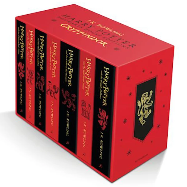 harry potter gryffindor house editions paperback box set