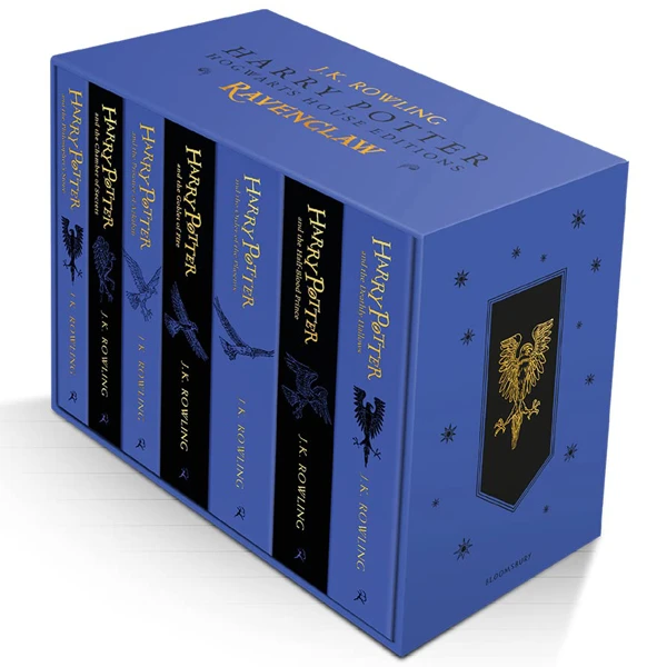 harry potter ravenclaw house editions paperback box set