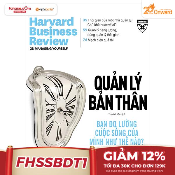 hbr on - quản lý bản thân (tái bản 2022)