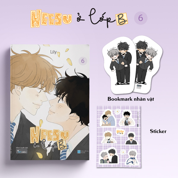 heesu ở lớp b - tập 6 - tặng kèm bookmark bồi cứng + sticker