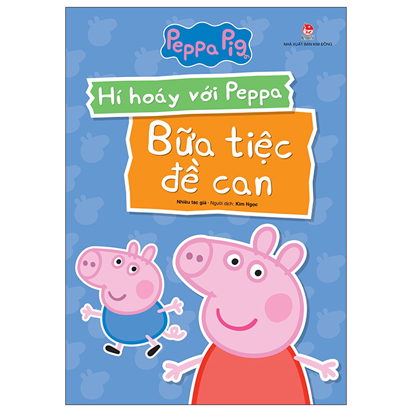 hí hoáy với peppa - bữa tiệc đề can