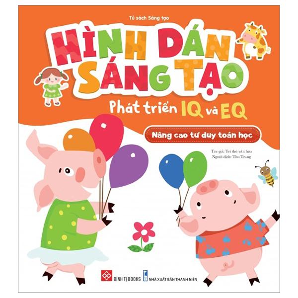 hình dán sáng tạo - phát triển iq và eq - nâng cao tư duy toán học