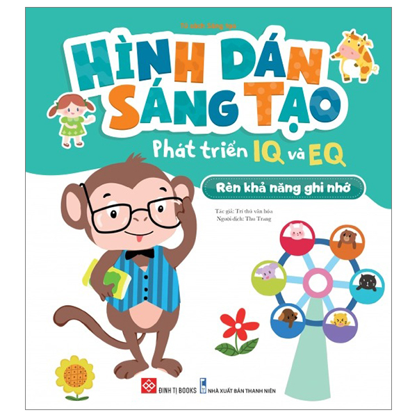 hình dán sáng tạo - phát triển iq và eq - rèn luyện khả năng ghi nhớ