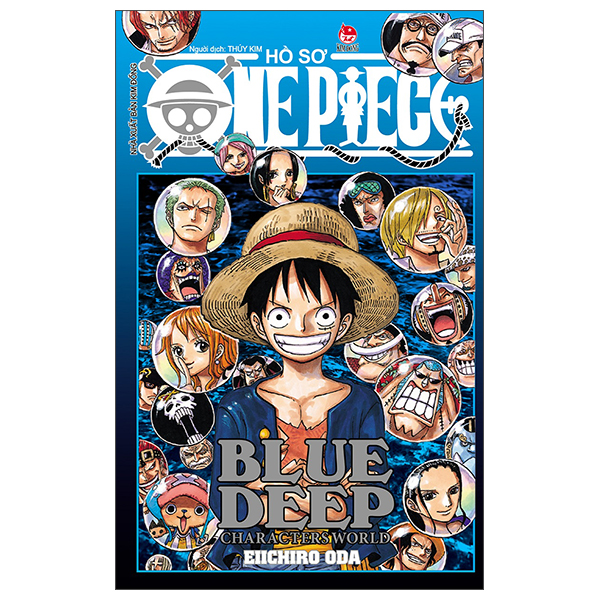 hồ sơ one piece - blue deep characters world (tái bản 2022)