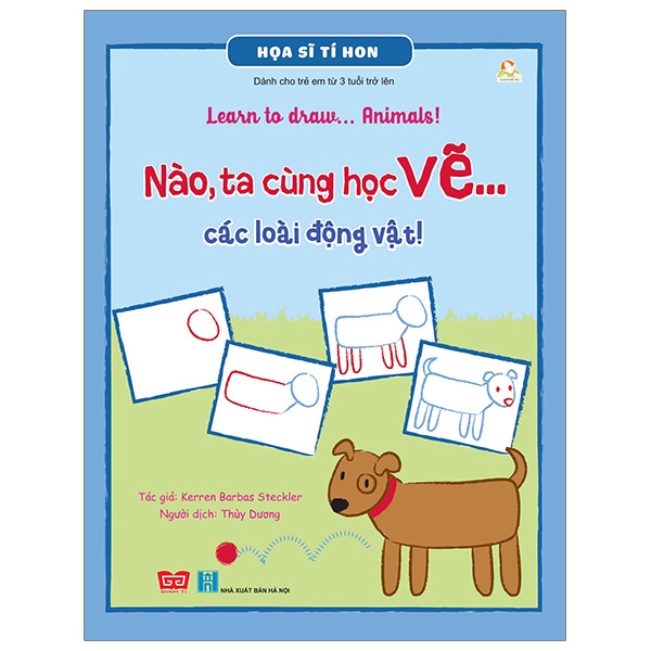 họa sĩ tí hon - learn to draw... animals! - nào, ta cùng học vẽ… các loài động vật!