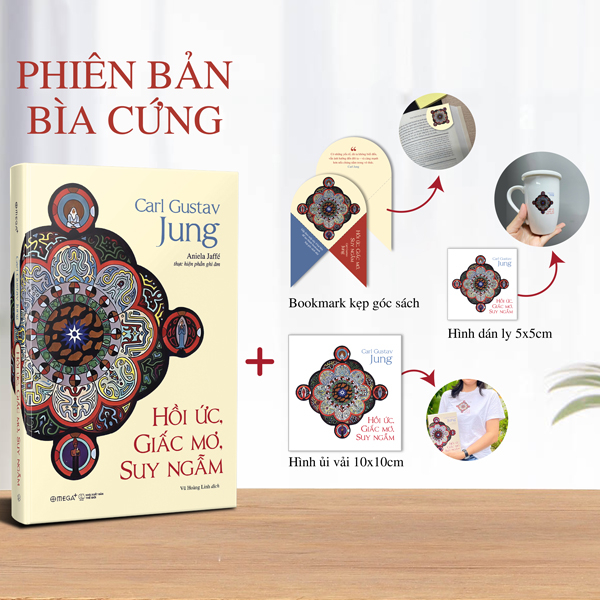 Hồi Ức, Giấc Mơ, Suy Ngẫm - Bìa Cứng - Tặng Kèm Bookmark Kẹp Góc Sách + Hình Mandala Bìa Sách Ủi Lên Túi Vải Hoặc Áo + Hình Mandala Bìa Sách Dán Ly