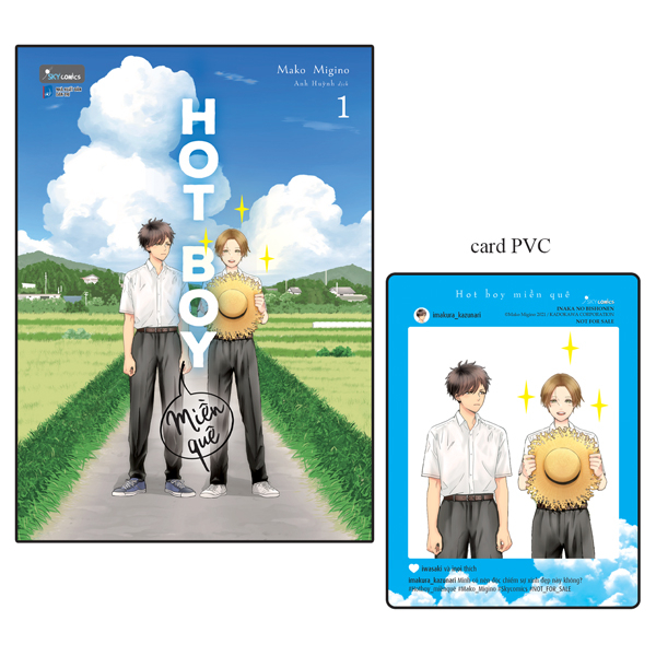 hot boy miền quê - tập 1 - tặng kèm card pvc