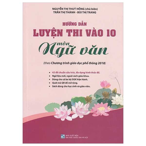 hướng dẫn luyện thi vào 10 môn ngữ văn (theo chương trình giáo dục phổ thông 2018)