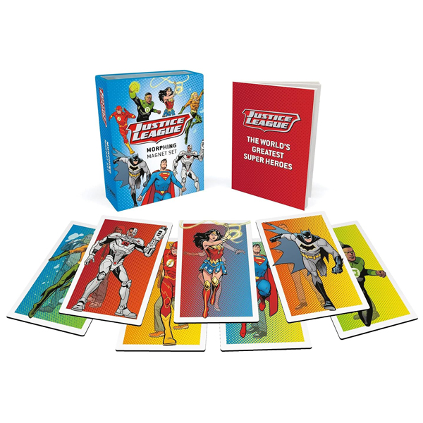 justice league - morphing magnet set