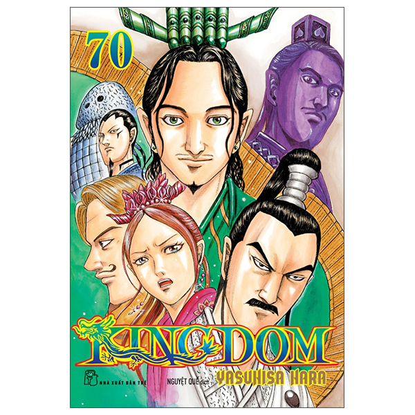 kingdom - tập 70 - tặng kèm thẻ hình nhân vật + card giấy