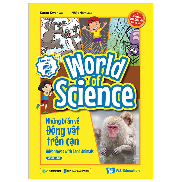 làm bạn với khoa học - world of science - những bí ẩn về động vật trên cạn - adventures with land animals