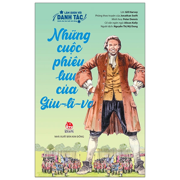 làm quen với danh tác - dành cho lứa tuổi nhi đồng - những cuộc phiêu lưu của giu-li-vơ (tái bản 2020)