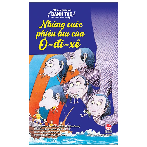 làm quen với danh tác - dành cho lứa tuổi nhi đồng - những cuộc phiêu lưu của ô-đi-xê (tái bản 2020)