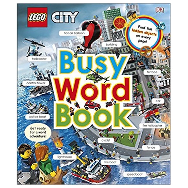 lego city busy word book