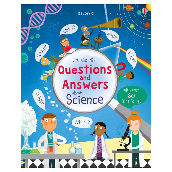 lift-the-flap questions and answers about science