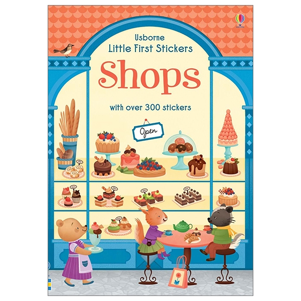 little first stickers shops (little sticker books)