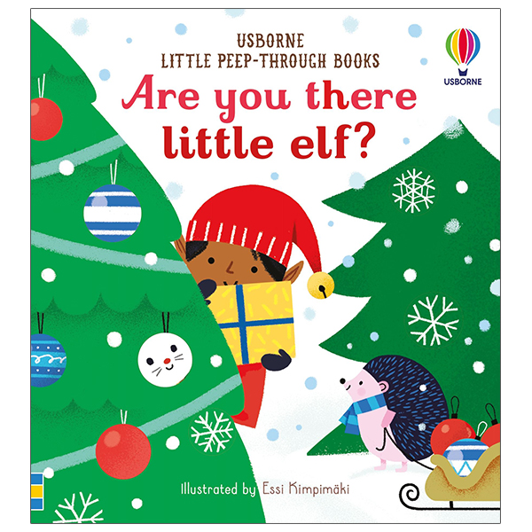 little peep-through books: are you there little elf?