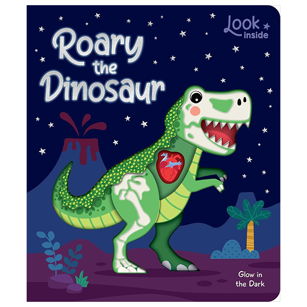 look inside - roary the dinosaur