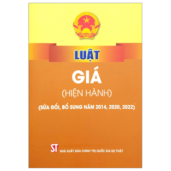 luật giá (hiện hành) (sửa đổi, bổ sung năm 2014, 2020, 2022)