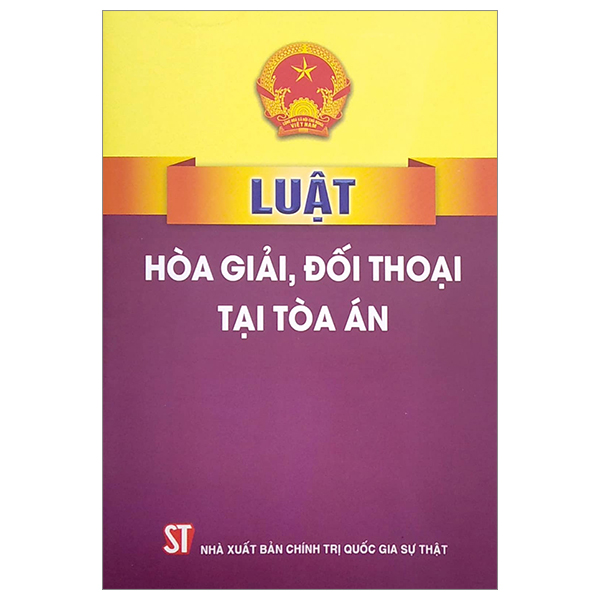 luật hòa giải, đối thoại tại tòa án