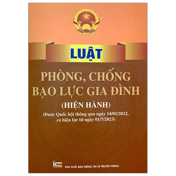 luật phòng, chống bạo lực gia đình (hiện hành) (được quốc hội thông qua ngày 14/11/2022, có hiệu lực từ ngày 01/7/2023)