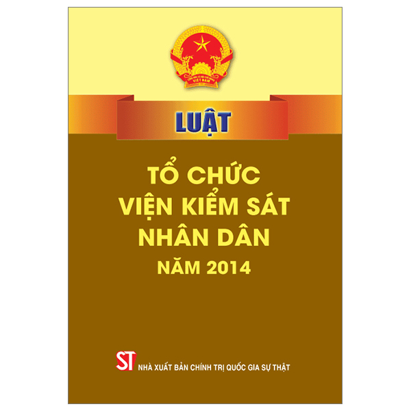 luật tổ chức viện kiểm sát nhân dân năm 2014