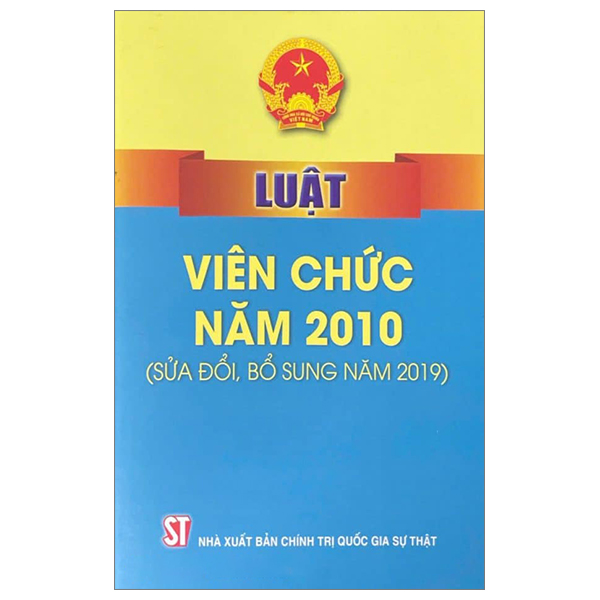 luật viên chức năm 2010 (sửa đổi, bổ sung năm 2019)