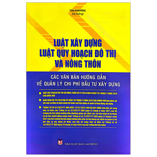 luật xây dựng, luật quy hoạch đô thị và nông thôn